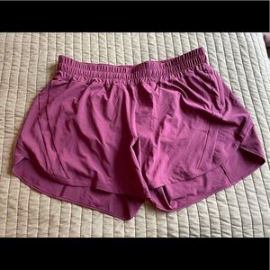 Lululemon Track That Short 5” - red merlot size 14